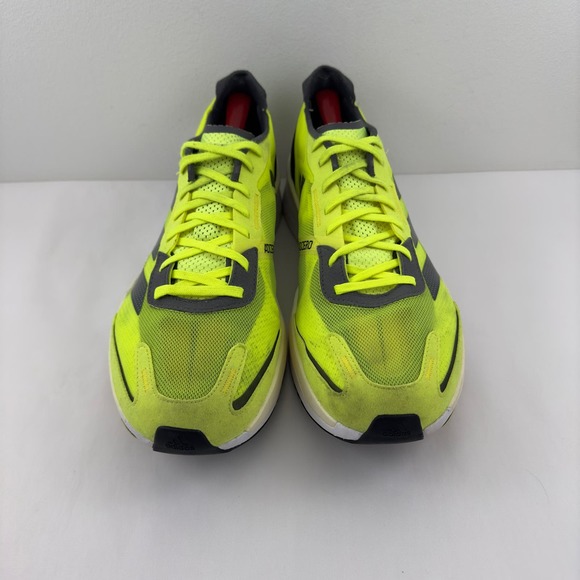 Adidas Men's Yellow Running Shoes - Picture 2 of 8